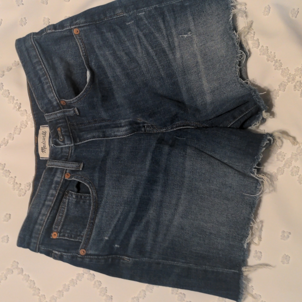 Madewell High Rise Denims Shorts 4"